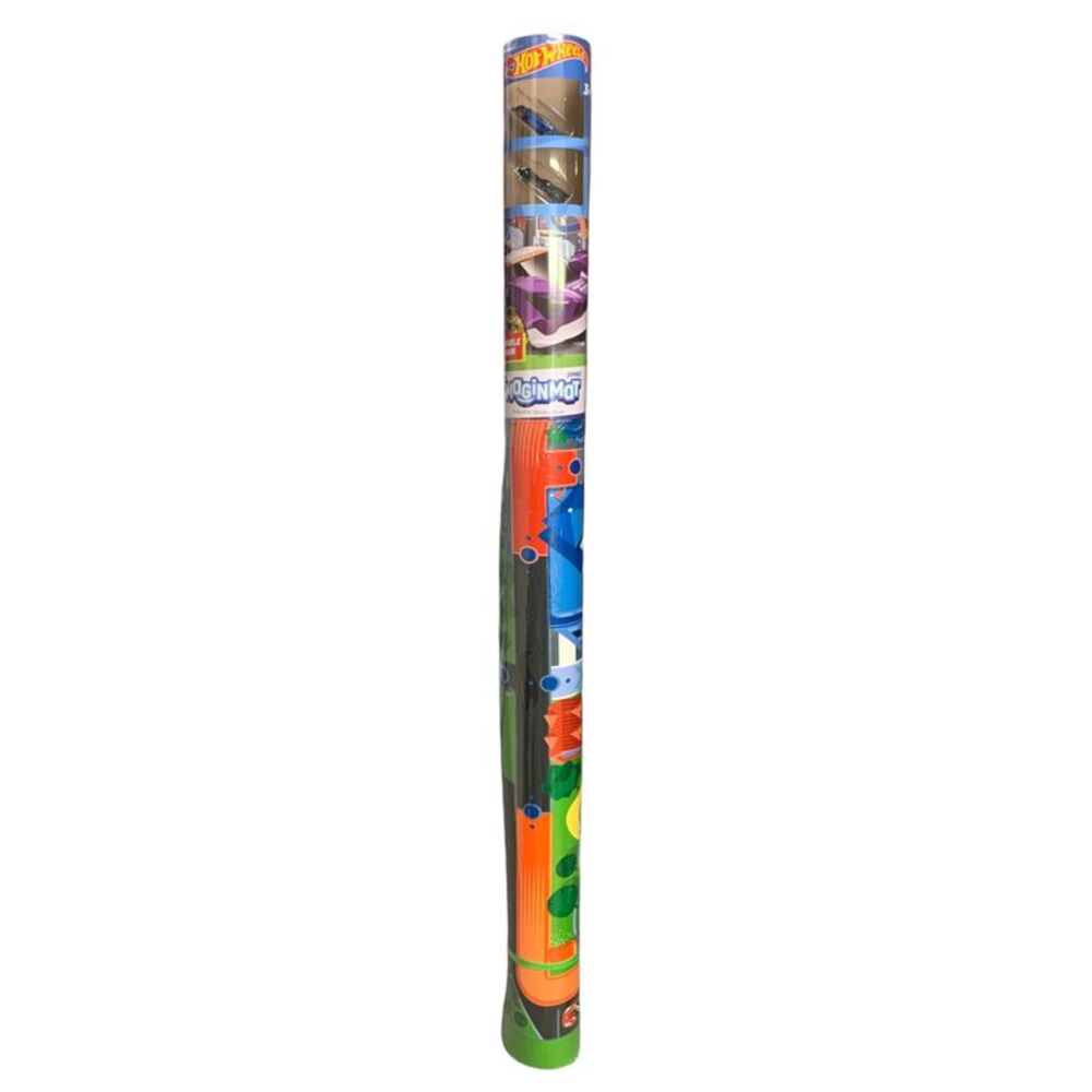 Hot Wheels - ImaginMat Licensed Character Jumbo Floor Playmat with 2 Vehicles, 6